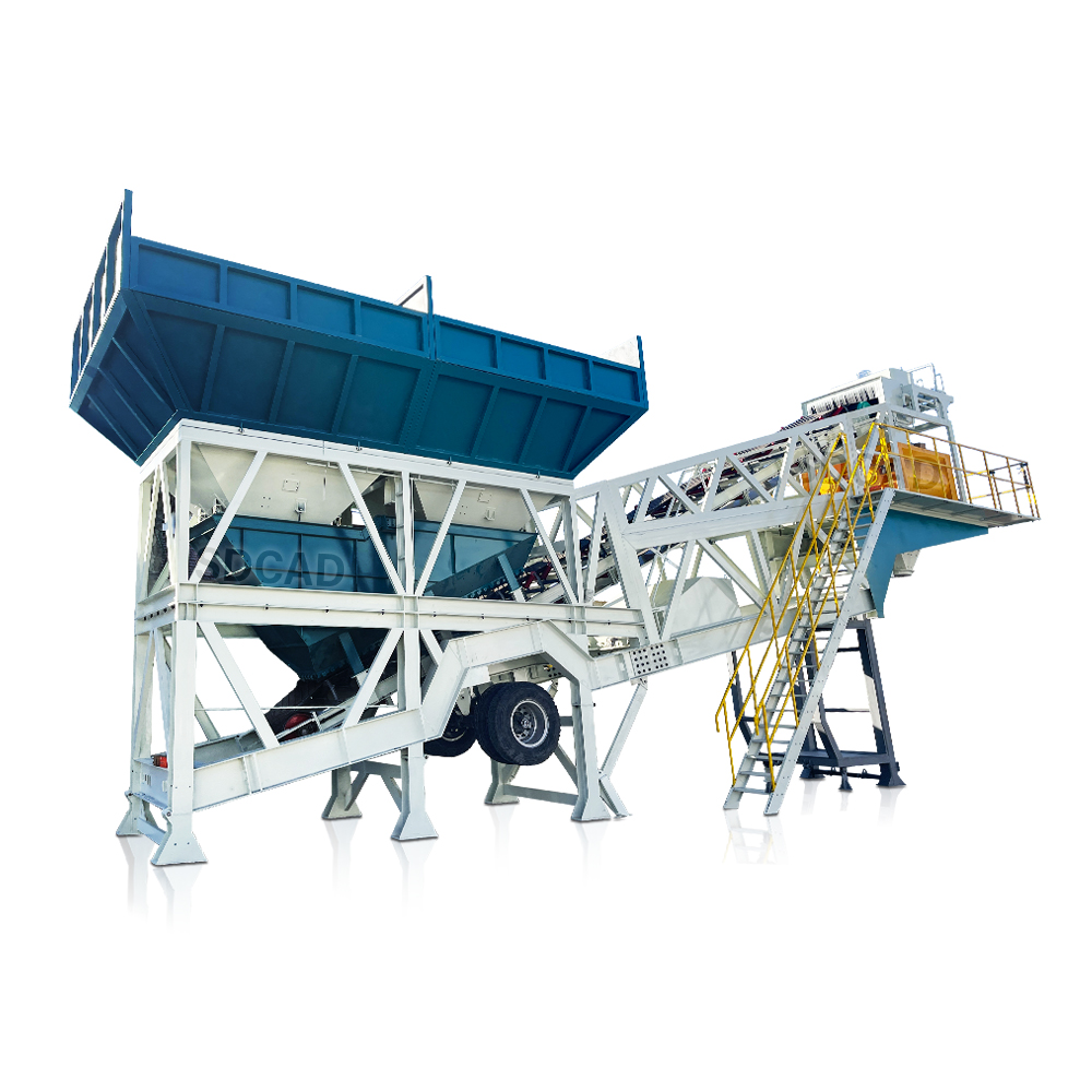Mobile Concrete Batching Plant